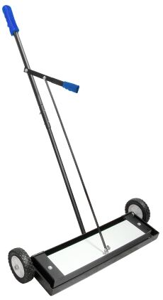 Barredora magnética industrial para recolección de residuos ferrosos - Globaltek