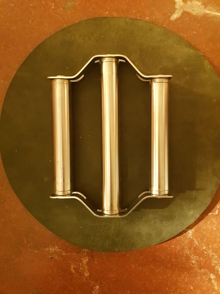 Trampa magnética de acero inoxidable para filtrado de tolvas y ductos - Globaltek